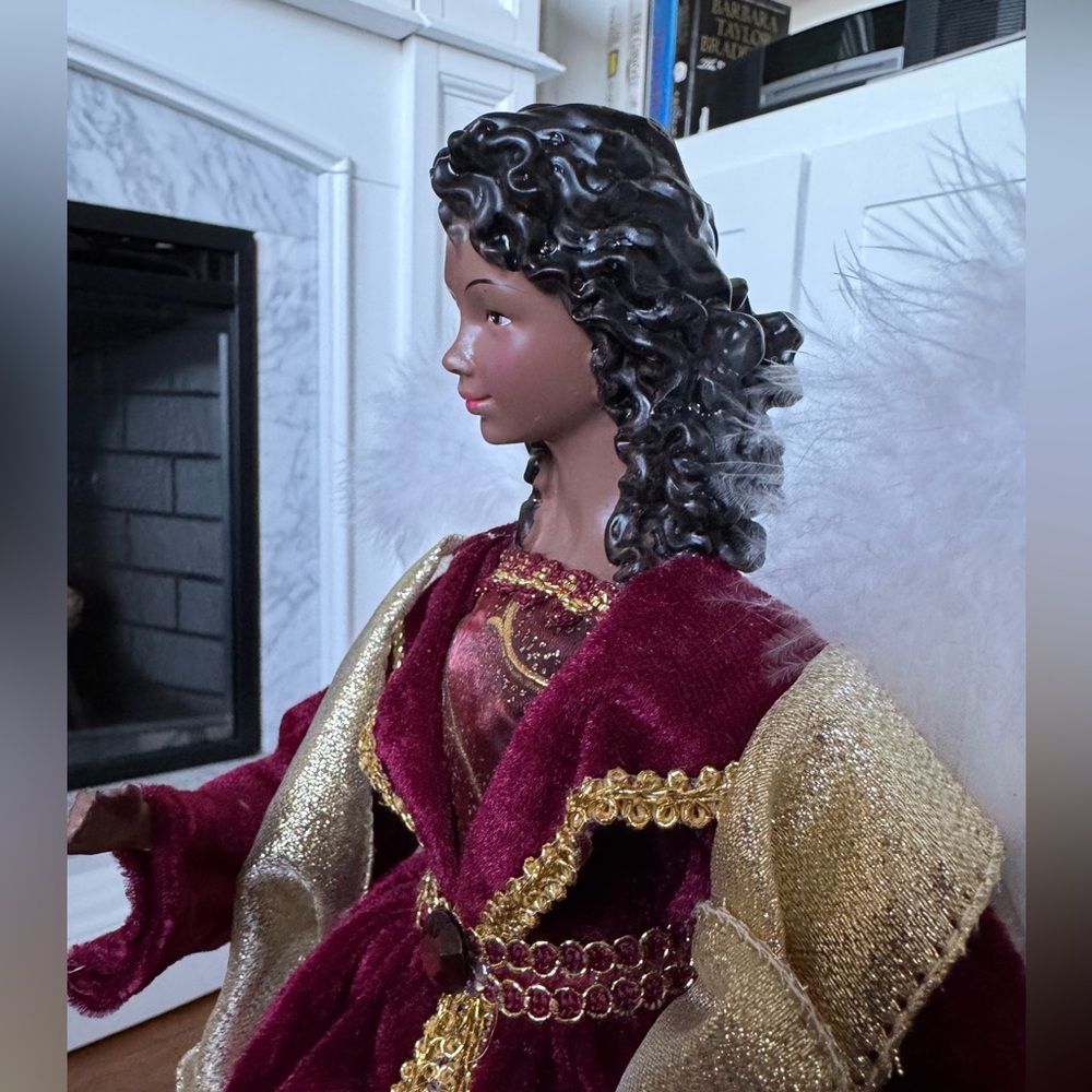 Christmas Angel Tree Topper Decoration - Picture 9 of 10